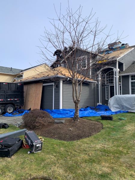 Metal roofing project in the Pacific Northwest